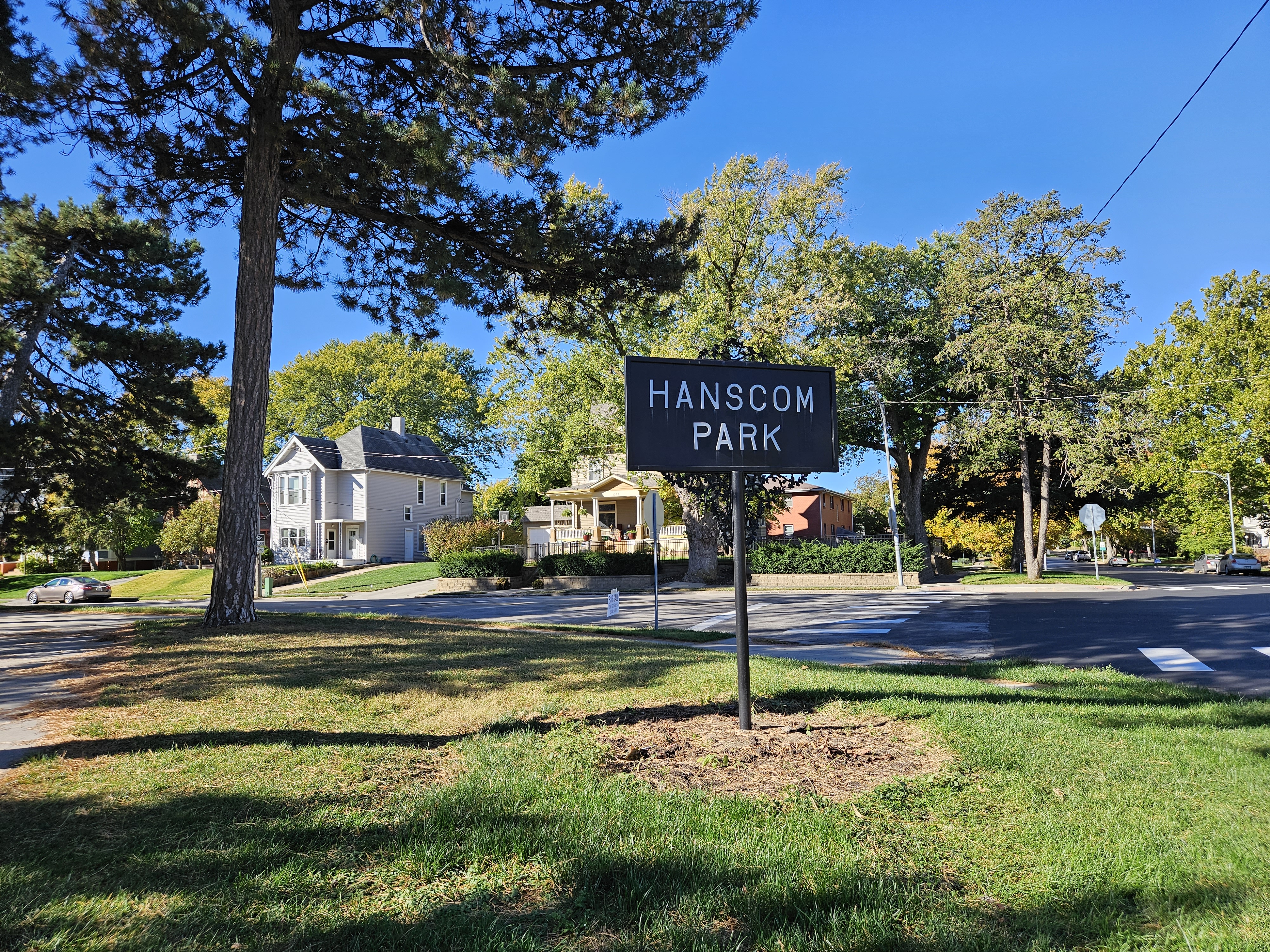 History of Hanscom Park