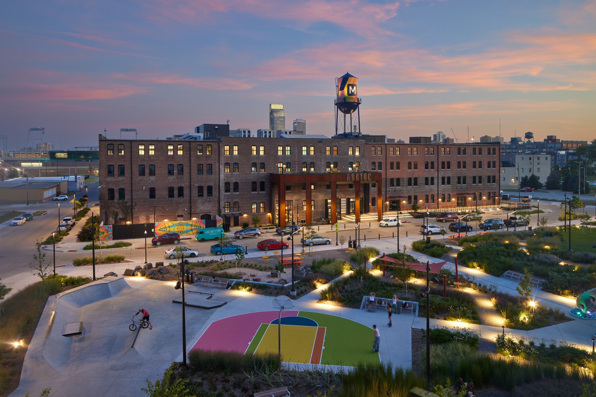 The Ashton Building in Millwork Commons