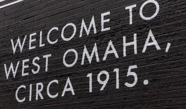 West from 39th and Farnam&nbsp;Streets