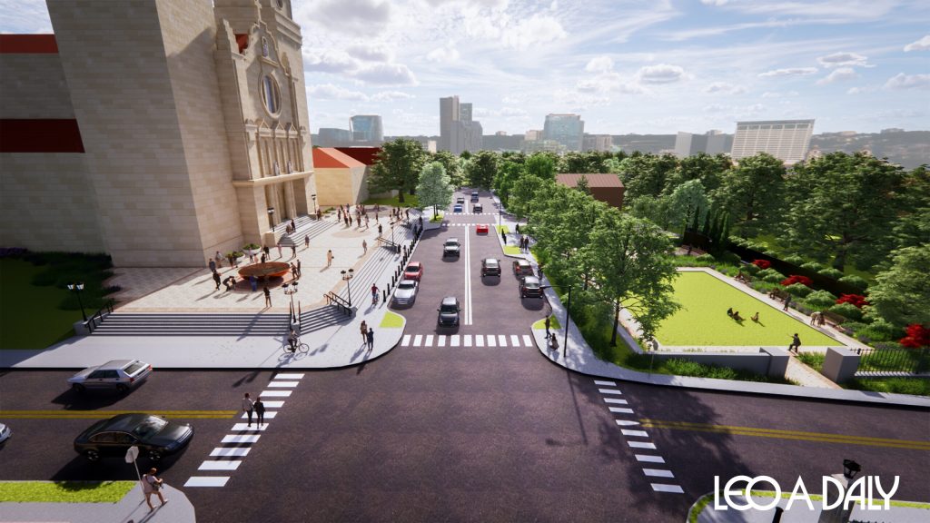 St. Cecilia Cathedral Plaza &&nbsp;Garden