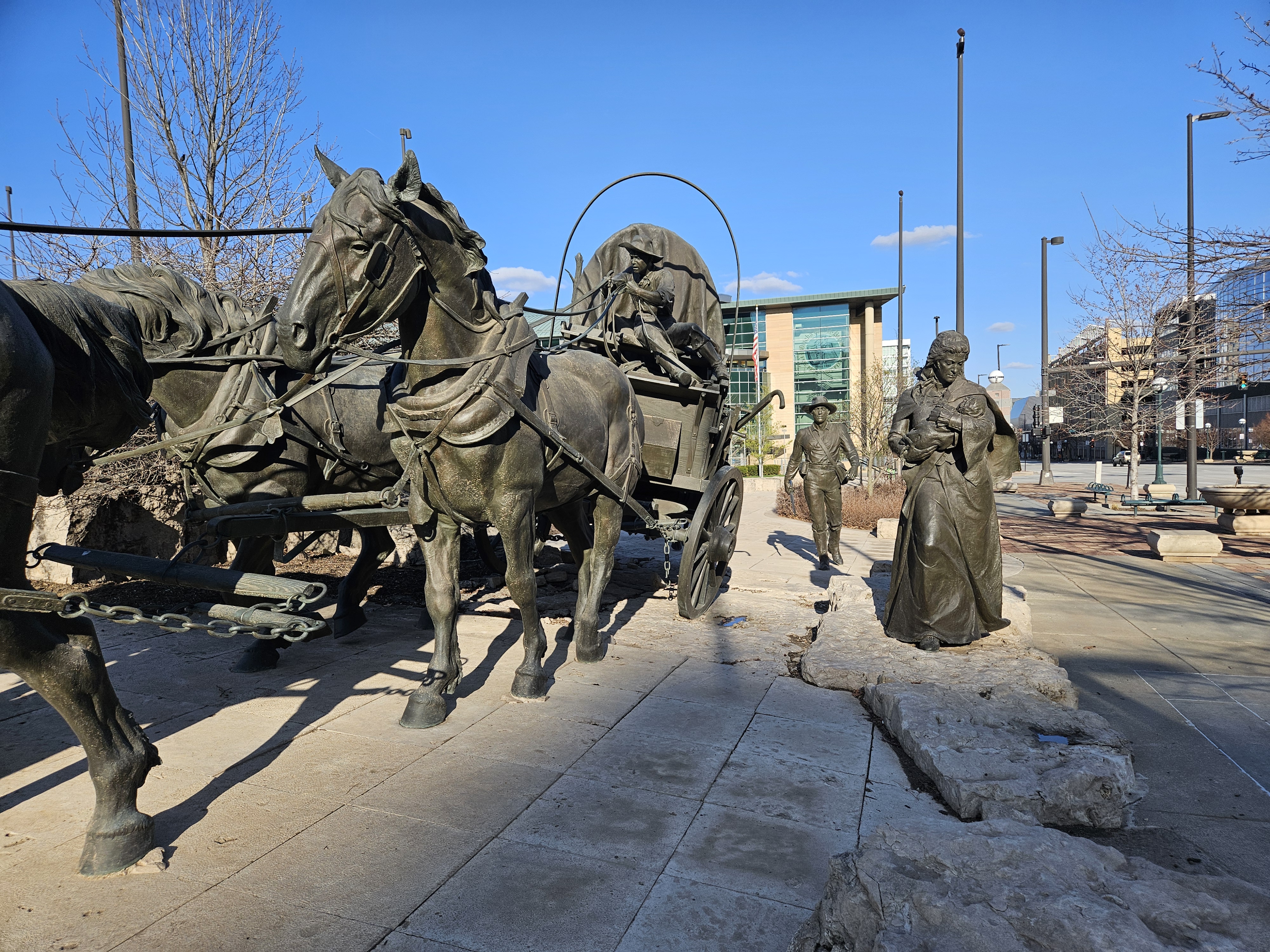 First National Bank’s Downtown Omaha Sculpture Parks