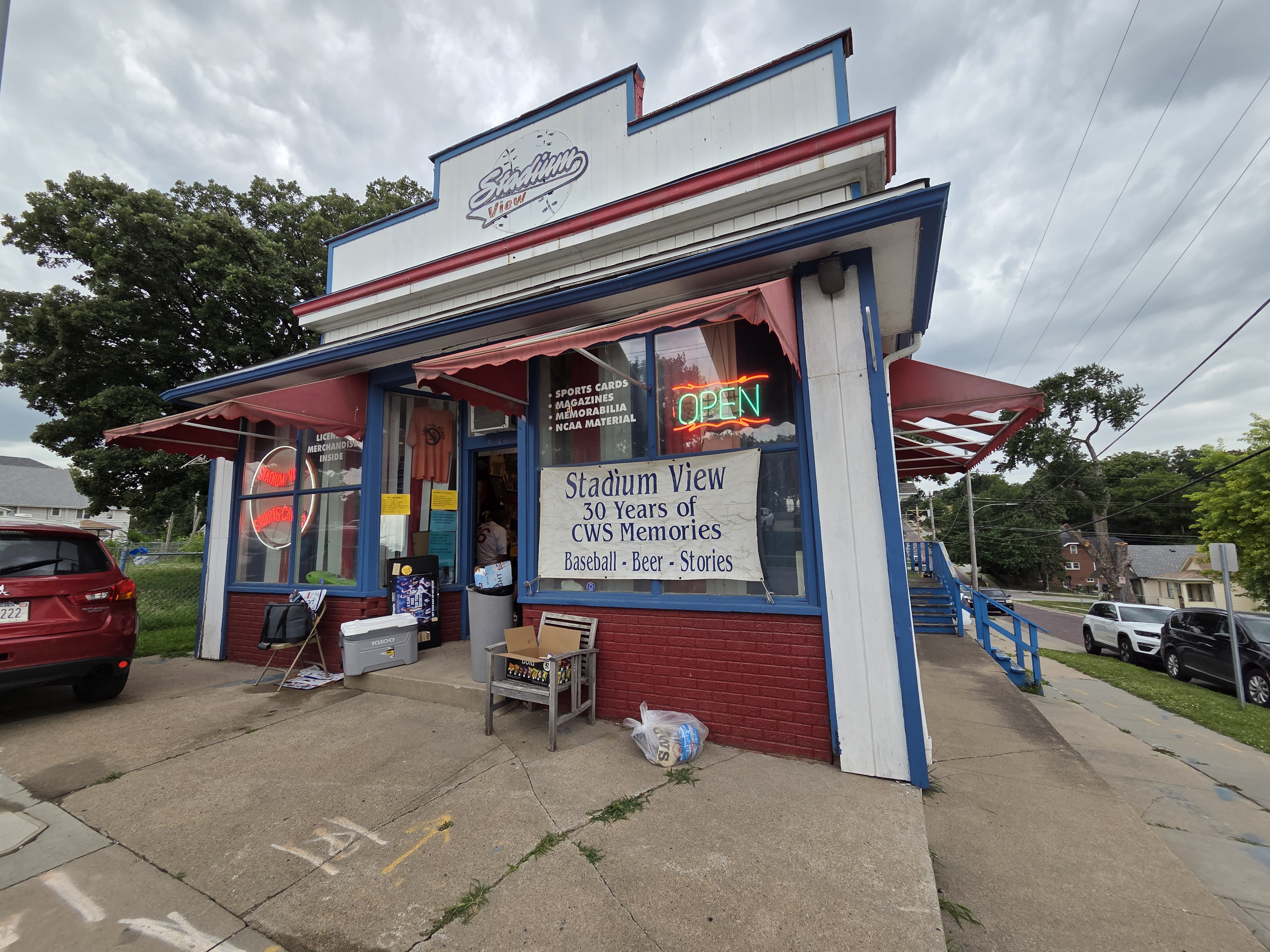 Stadium View Sports Cards: How an 1895 South Omaha Grocery Became a College World Series Landmark
