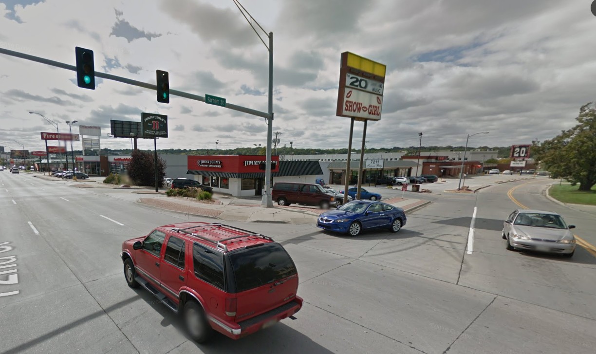 Apartment Building at 72nd and Farnam, the Former Site of The 20’s
