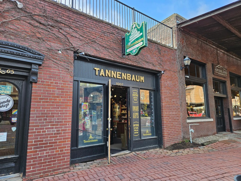 From The Place to&nbsp;Tannenbaum