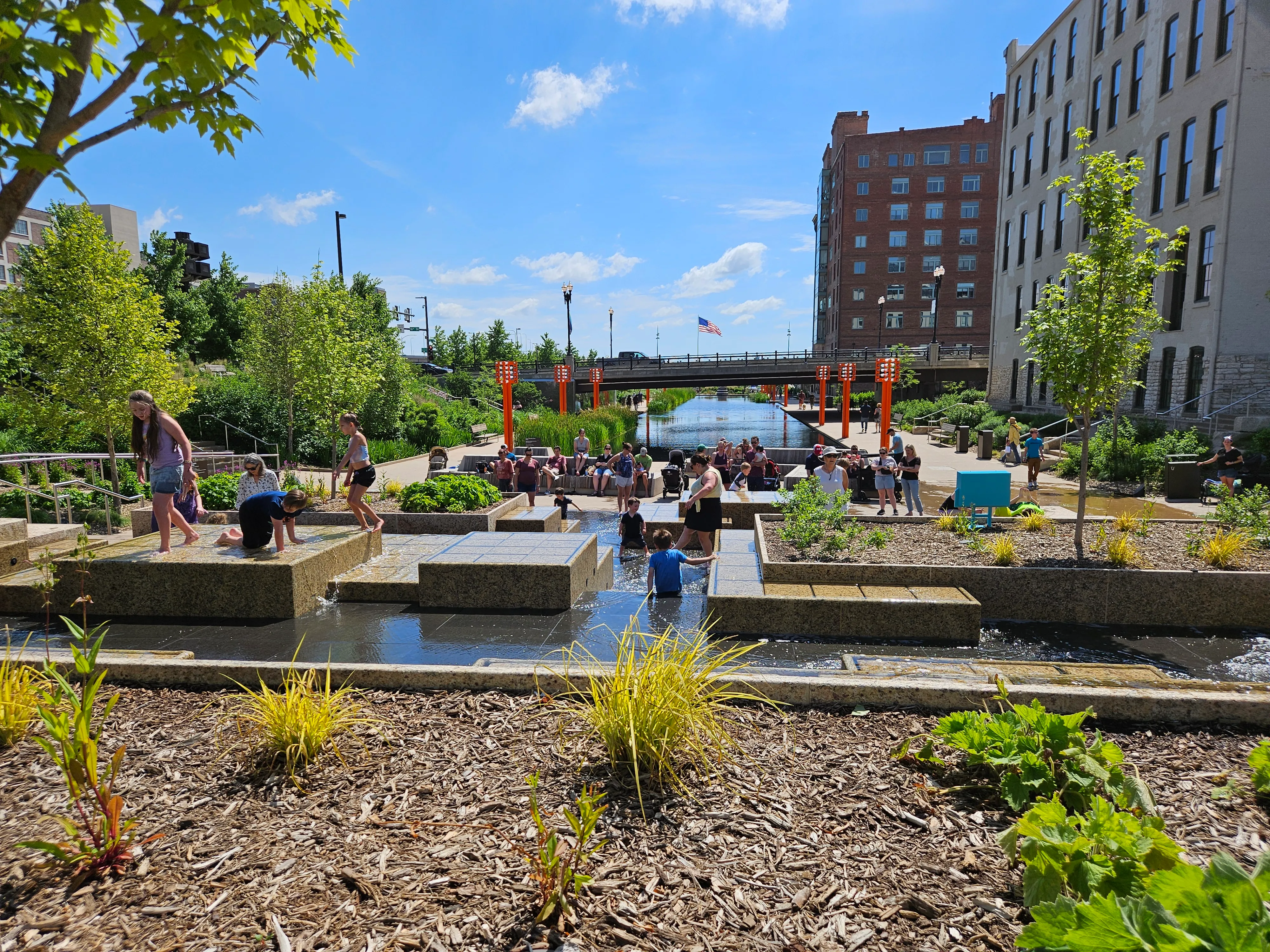 From Central Park Mall to Gene Leahy Mall